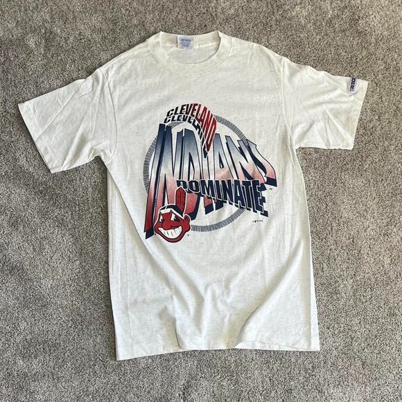 Men's White and Grey T-shirt - Picture 1 of 4